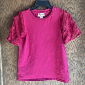 Berry Pepin Anthropologie‎ Blouse S